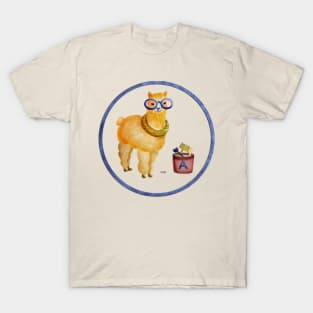 Llama going for a swim T-Shirt